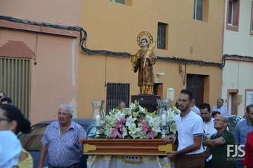 Procesión religiosa de El Caracol (Foto Francisco Javier Santana)